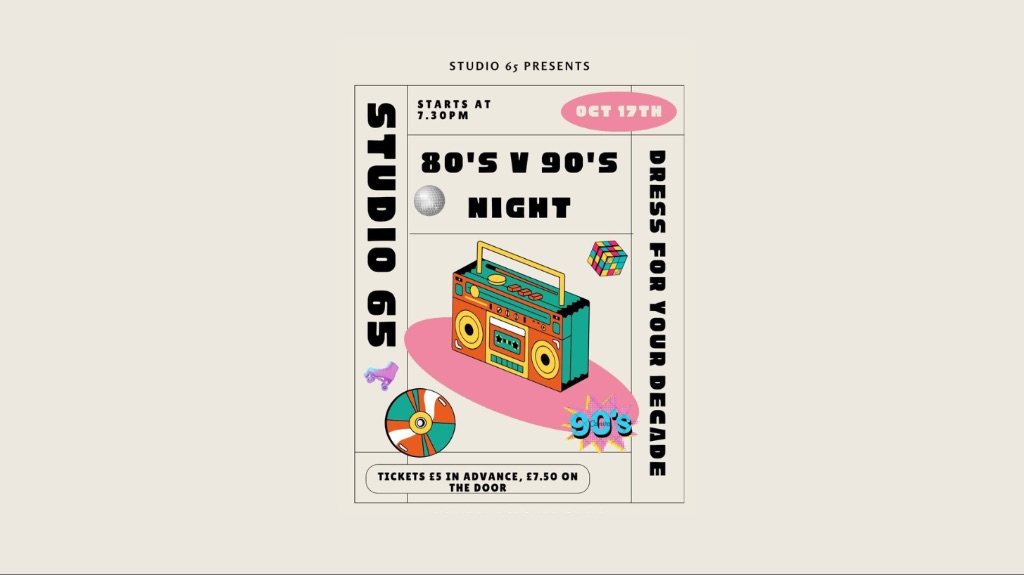 80's v 90's Night