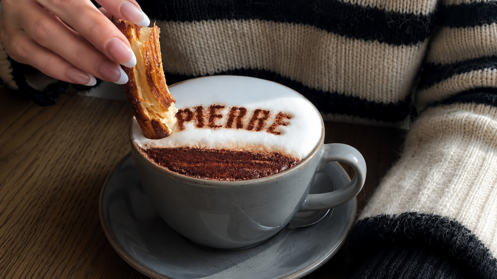 Cafe au Lait & Croissant with Bistrot Pierre Leicester
