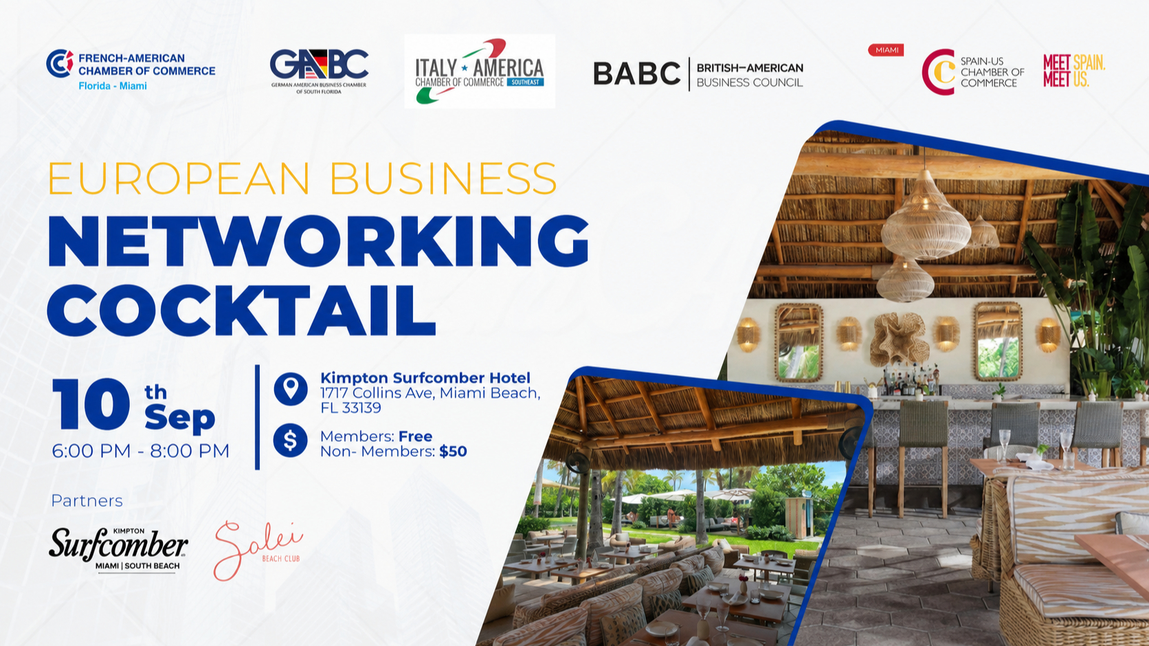 European Business Networking Cocktail